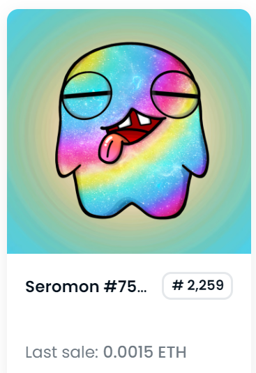 [Seromon Sold]📌

레전더리 세로몬이 새로운 주인을 찾았습니다! 
요친구의 별명은 🌈레전드 쿨쿨세로

쿠울 

구매해주셔서 감사합니다 ㅎ