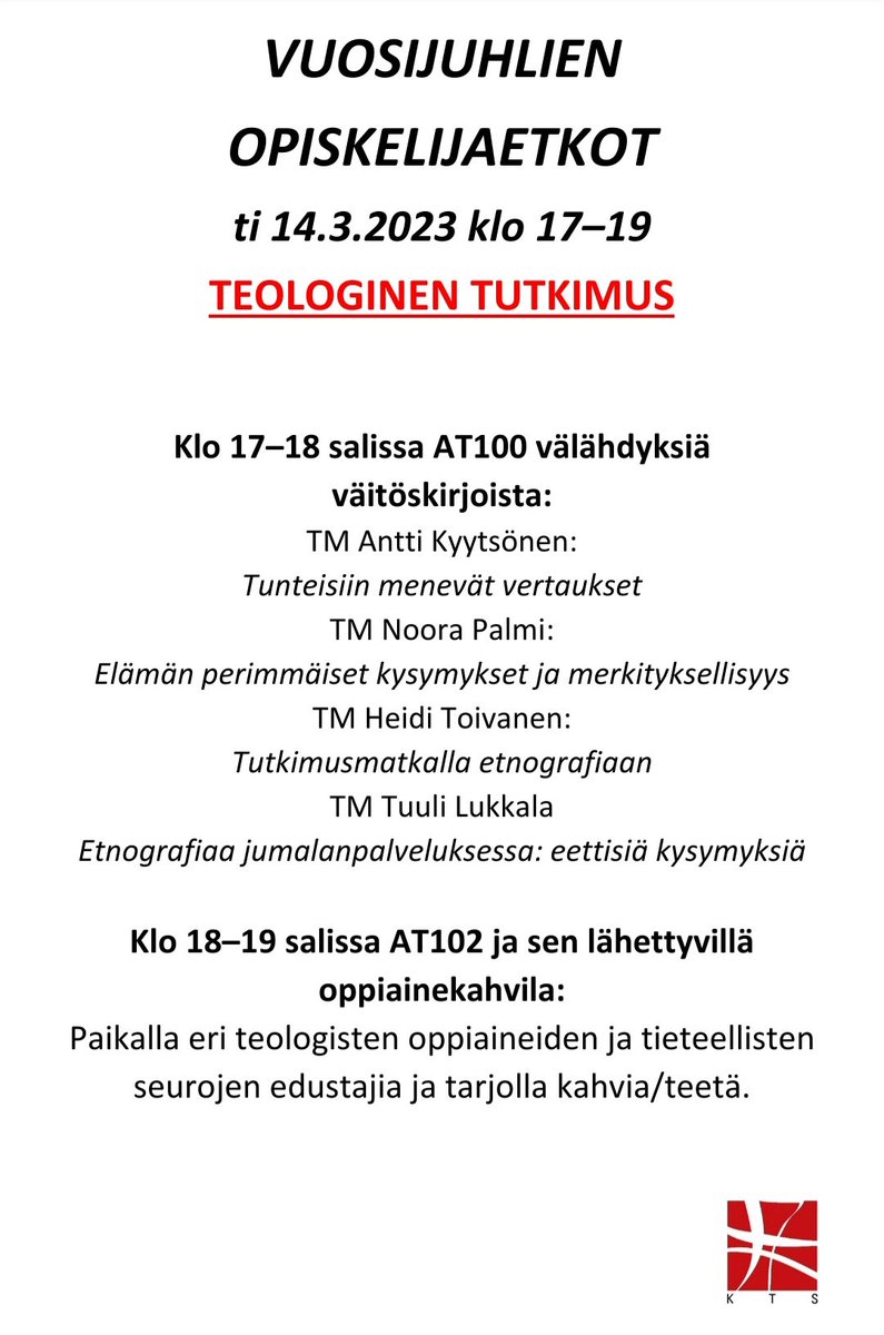Hei opiskelijat, tervetuloa mukaan vuosijuhlien etkoille! 🥳