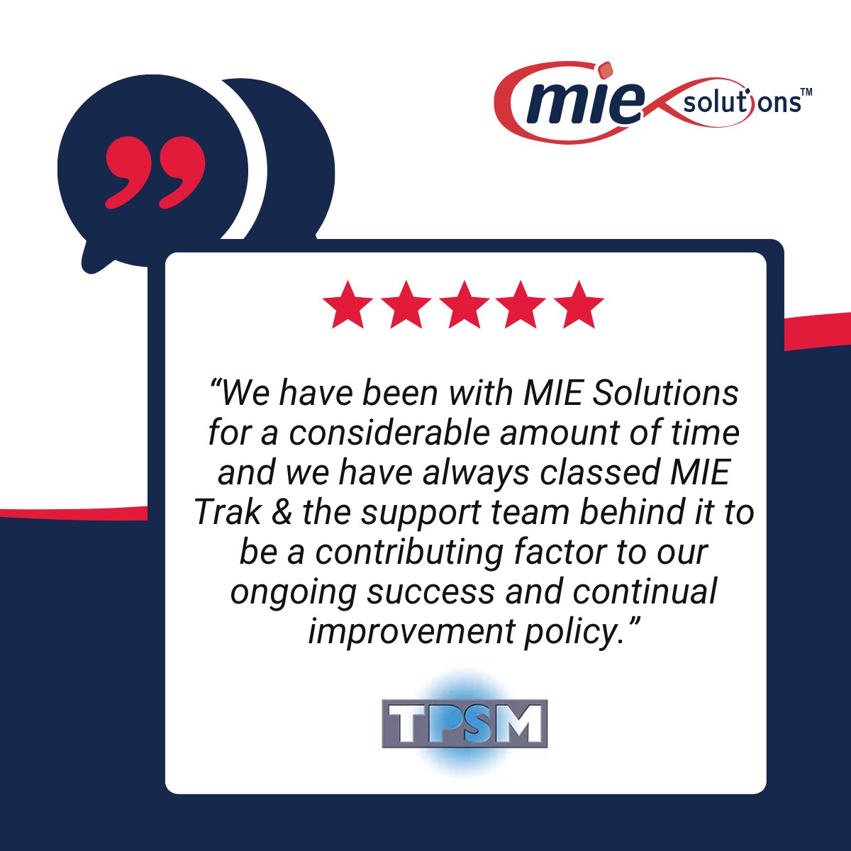 Providing an exceptional customer service is our top priority - in fact, we have a whole support team dedicated to it!

Great to see these high standards were achieved once again with <a href="/TPSM_UK/">TPSM Teparay Precision Sheet Metal Ltd</a> 🙌

#ERP #Manufacturing #SheetMetal #Fabrication #UKmfg