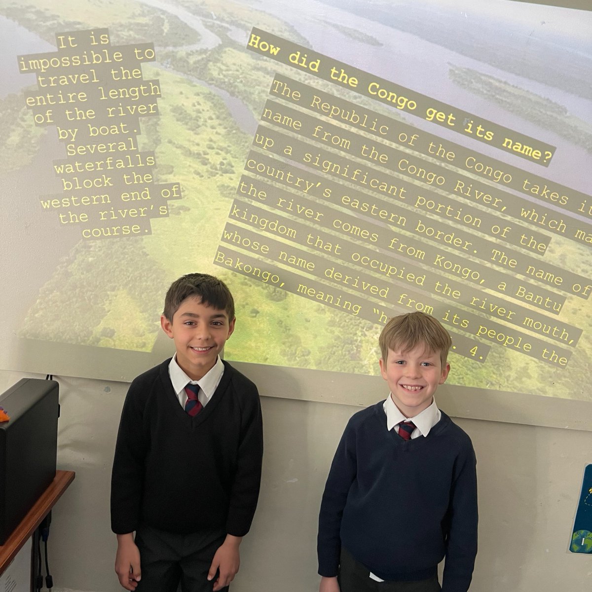 OswestrySchool's tweet photo. Year 4 did a fabulous job presenting their research about rivers around the world. Good to see them developing their confidence in presenting work to the class.
#prepschool #primaryschool  #preparatoryschool #coed #independentschool #independentschooluk #dayschool #boardingschool https://t.co/dKtBQGS1gC