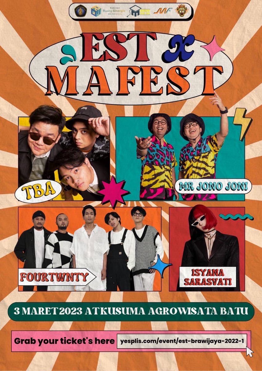 marklee_nrn's tweet photo. WTS WTS
Tiket est brawijaya x mafest ub harga underprice
📌 Agrowisata Batu
📆 3 Maret 2023
Yang minat langsung dm aja https://t.co/xlXBroriAN