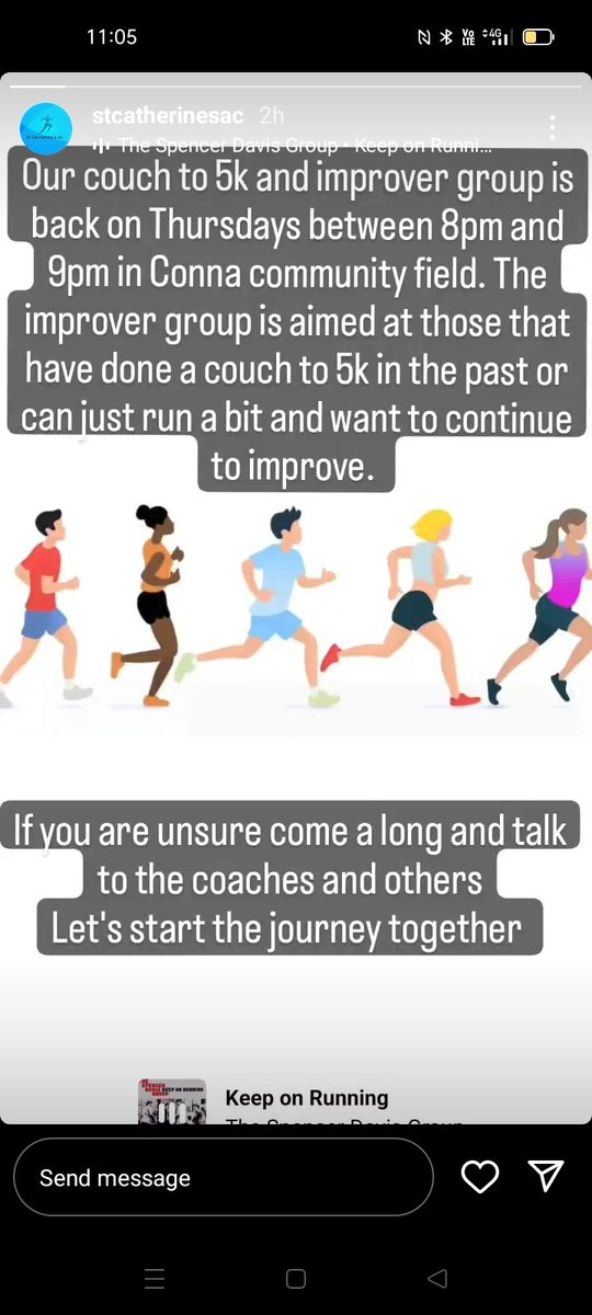 Let's get moving together. All welcome #BetterTogether more coaches will be involved