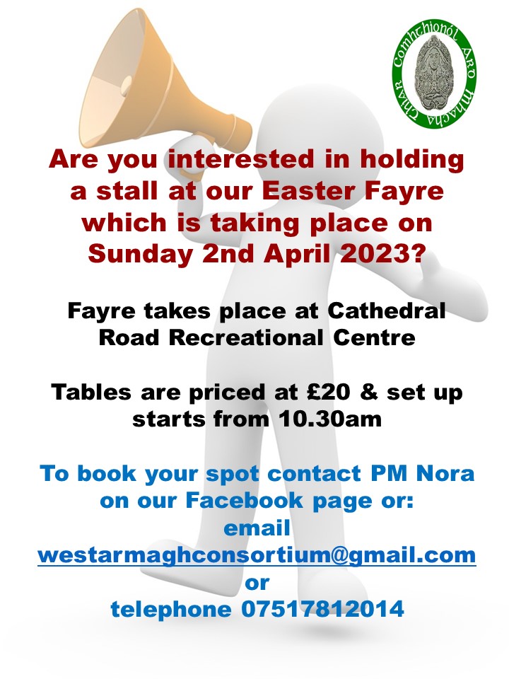 westarmaghcons1's tweet photo. Easter Fayre https://t.co/pgox2pfS9a via @westarmaghcons1 https://t.co/8vywT2NGLp