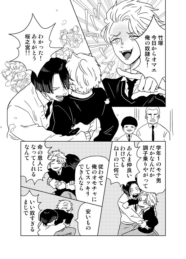 創作BL「同級生の奴隷になってみた」 