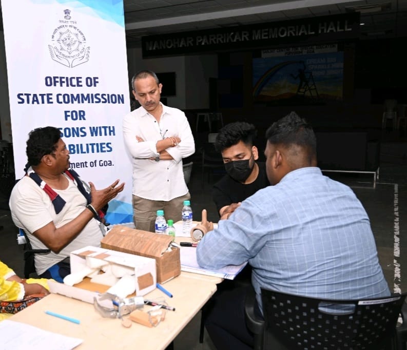25 PwDs soon to get latest brain controlled myoelectric hands free of cost: <a href="/grpawaskar/">Guru Pawaskar</a>, the State Commissioner for PwDs

<a href="/Drvirendrakum13/">Dr. Virendra Kumar</a> <a href="/socialpwds/">Divyang Empowerment</a> <a href="/goacm/">CMO Goa</a> <a href="/SubhashGoa/">Subhash PhalDessai</a> <a href="/tahahaaziq/">taha haaziq</a> <a href="/PrakashWKamatPK/">Prakash W. Kamat</a> <a href="/goadisability/">Disability Rights Association of Goa</a> <a href="/nagvekarvishant/">Vishant Nagvekar</a> <a href="/RajVaidyaGoa/">Raj Vaidya</a> <a href="/MuskanShaikh68/">Muskan Shaikh</a> @kunu4mandrem