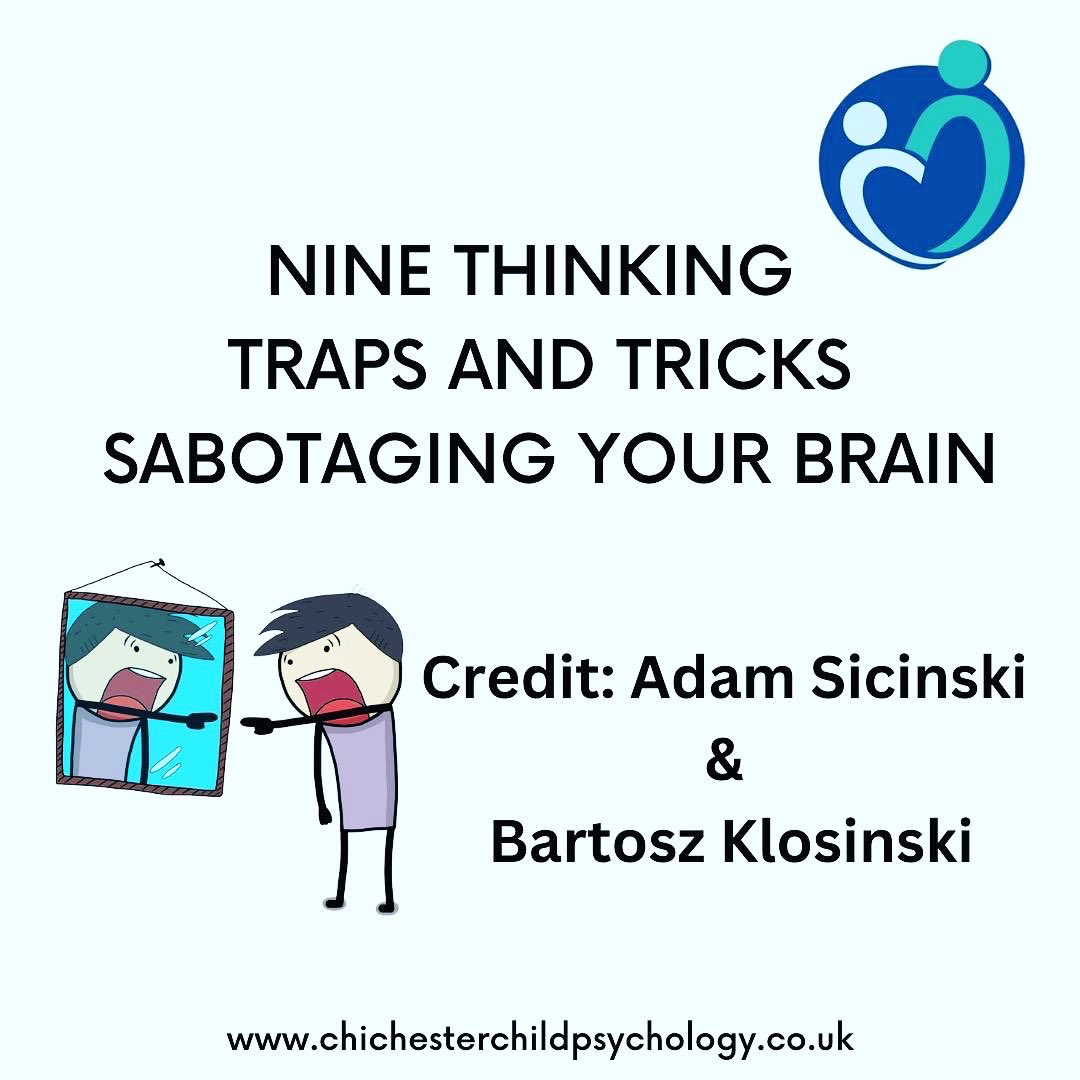 #FridayFunDay
We play brain bingo in clinic…
🧵How many of these does your brain do? Would you get a line or a full house? Everyone has certain traps that they fall into. Here is how to get around them…
#childpsychology #childpsychologist #psychology #mentalhealth #cbt #therapy