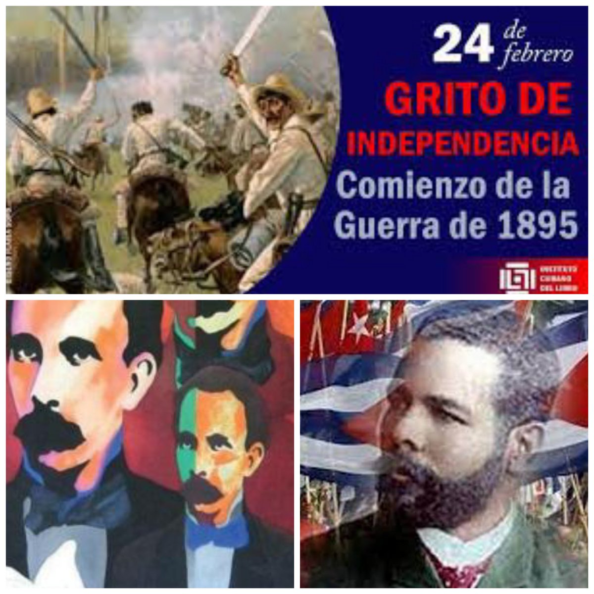 #MartiPorSiempre ,su pensamiento d integración y unidad,q hizo unir a Maceo ,Máximo Gomes y patriotas d dentro y fuera d 🇨🇺para 128 años atrás ,un día como hoy reiniciar la Guerra d Independencia ,con ese espíritu vamos a elecciones el 26/3 #TenemosMemoria #MejorEsPosible