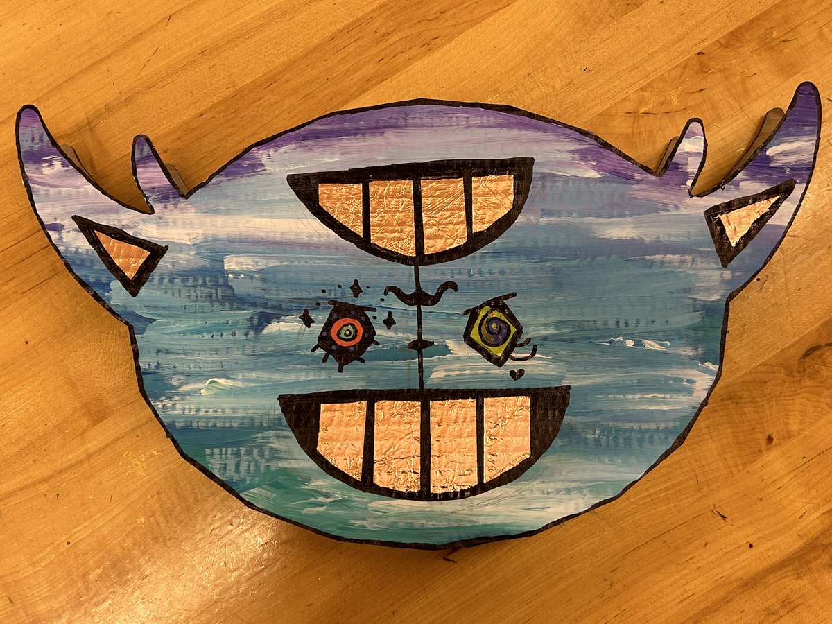 Some fantastic #cardboard <a href="/makeymakey/">Makey Makey</a> <a href="/scratch/">Scratch Team</a> instruments taking shape in Class VII Creative Technology <a href="/MarymountNY/">Marymount School NY</a>. #makered #steam