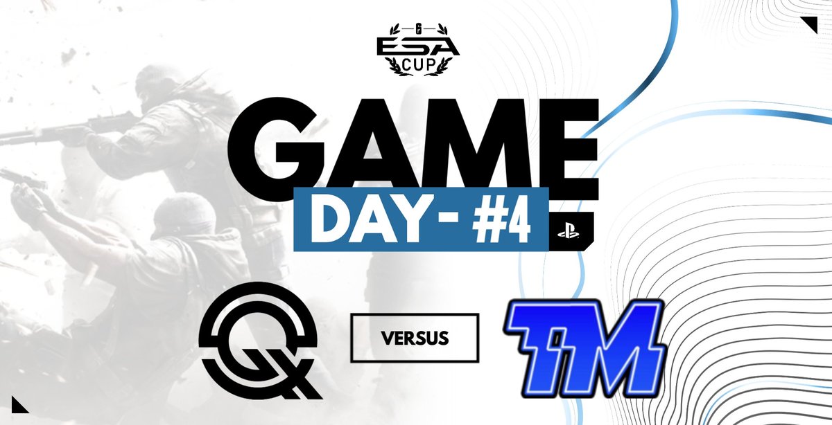 MATCHDAY #4

🏆 <a href="/ESA_Cup/">ESA | Blackout</a> 
🆚 @TeamMissclick 
🕘 21.15 CET
📺 twitch.tv/esa_cup

#GLHF #queuetogether #qxx