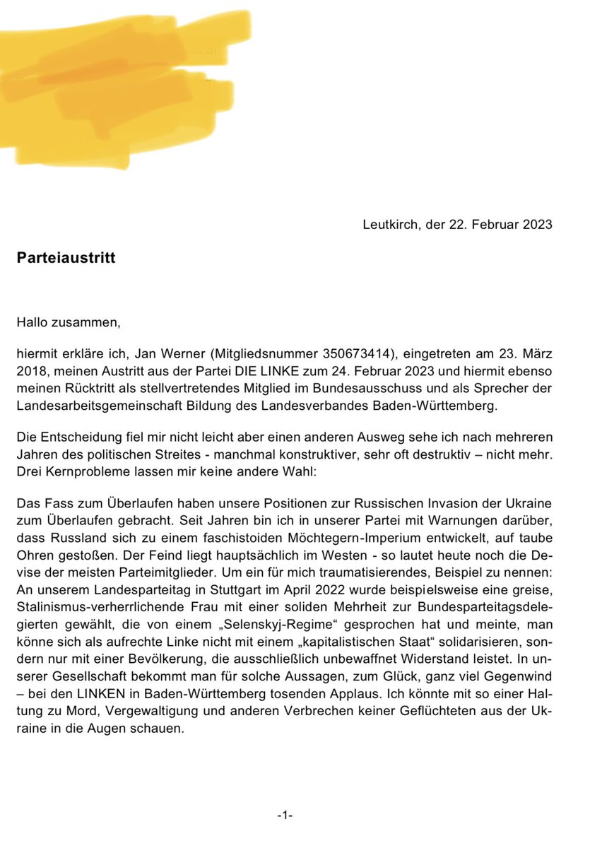 timolmn's tweet image. „Mit dieser Truppe kann man nicht mal ein Scheißhaus stürmen“, schreibt ein Linker bei seiner Austrittserklärung. Er begründet den Schritt mit Verhältnis zu Russland, demolierte Hotelzimmer und MeToo. Sehr harte Abrechnung mit #Linke.