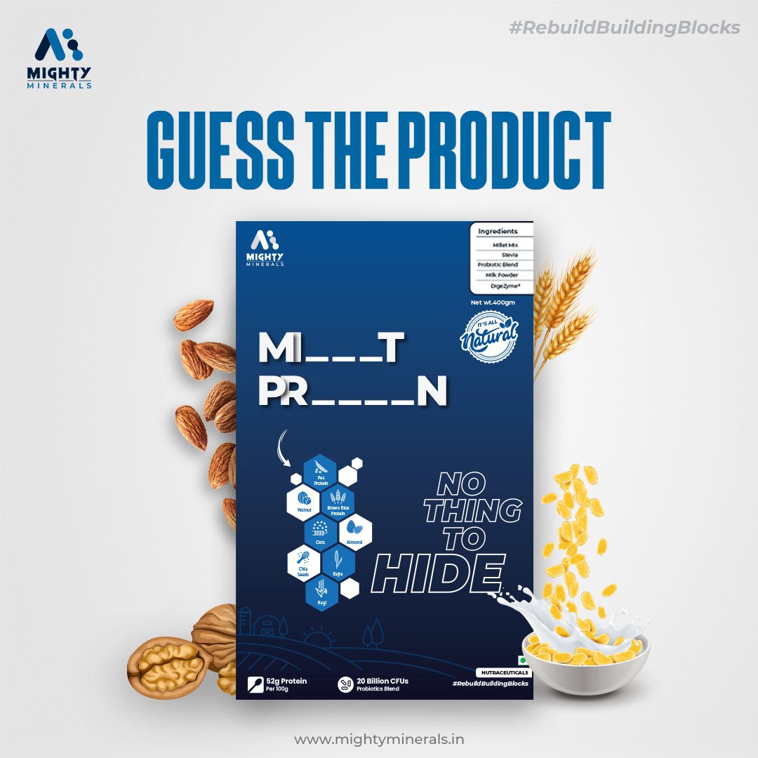 mymightymineral's tweet photo. Get ready for a new addition to our protein family! Any guesses, comment us....
#MightyMinerals #RebuildBuildingBlocks #ComingSoon #NewProduct #HealthyChoices #MightierThanYouThink #Protein #WheyProtein #HealthyLiving #IYoM2023 https://t.co/vfEdYHvtsj