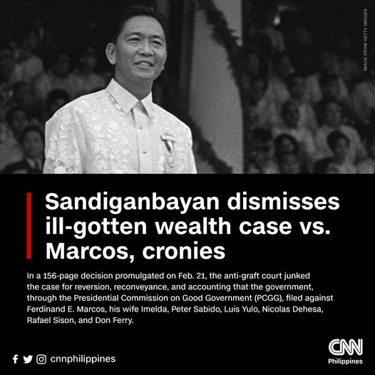 Shame on you people who accused the Marcoses a magnanakaw. Cory's PCGG is the real magnanakaw, they robbed the Marcoses and illegally took their legal properties using Exe. Order No.1 by Cory. 

Because the Marcoses won, I'm more excited to watch MARTYR OR MURDERER. #GoodJobPBBM