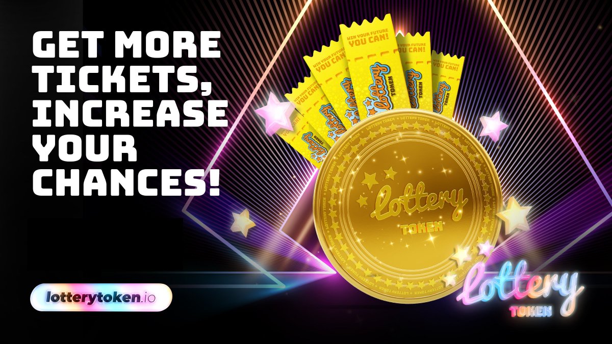 LotteryTokenio's tweet photo. ๐ The more ticket the more chance!
๐ Buy as many as you'd like to
๐Let's play together
๐ซ Join us https://t.co/cTavHe03UI
๐คฉ Your free ticket awaits you!!
๐ซ Meet us everyday @ 19:00 (CET)
#winwithlottery #lotterytoken #LTO #LTONetwork #ltousdt https://t.co/7KppXFqW6t