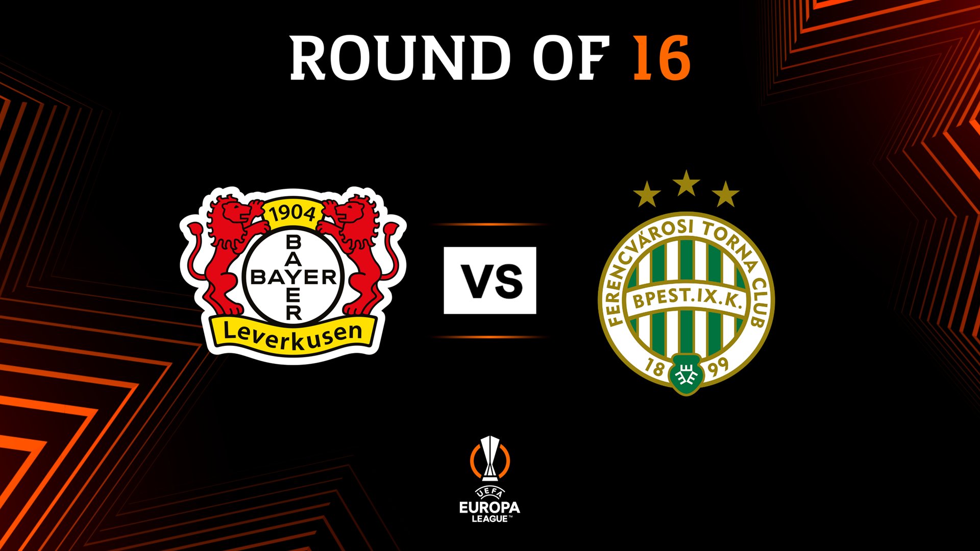 Bayer 04 Leverkusen on X: The #Werkself will face Ferencváros Budapest in  the round of 16 of the Europa League. #Bayer04, #UEL