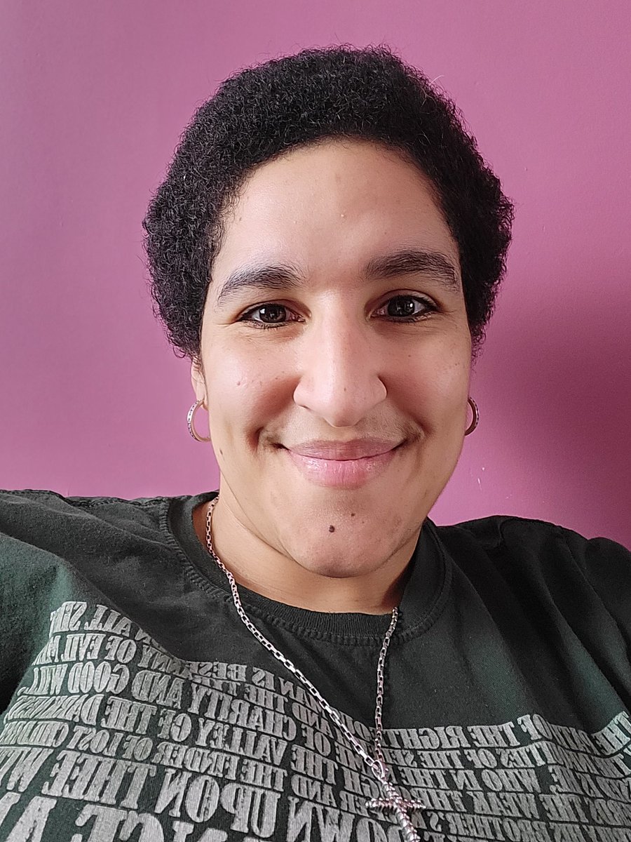 This is what a Christian looks like.

This is what a non-binary lesbian looks like.

I was made by God. 

Who are you to tell me I am not a child of God because I'm not straight and in a gender box?