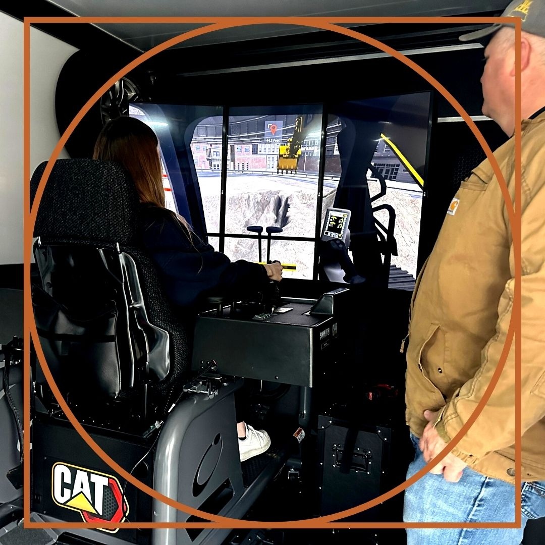 strack_inc's tweet photo. The #StrackTeam showed up in full force at Cherokee Bluff High School to speak to 140 welding students about the benefits of working in the heavy civil construction industry offers.

Students had the opportunity to test their skills out on our #CAT simulators.

 #CTEmonth https://t.co/aNUxgJoXT0