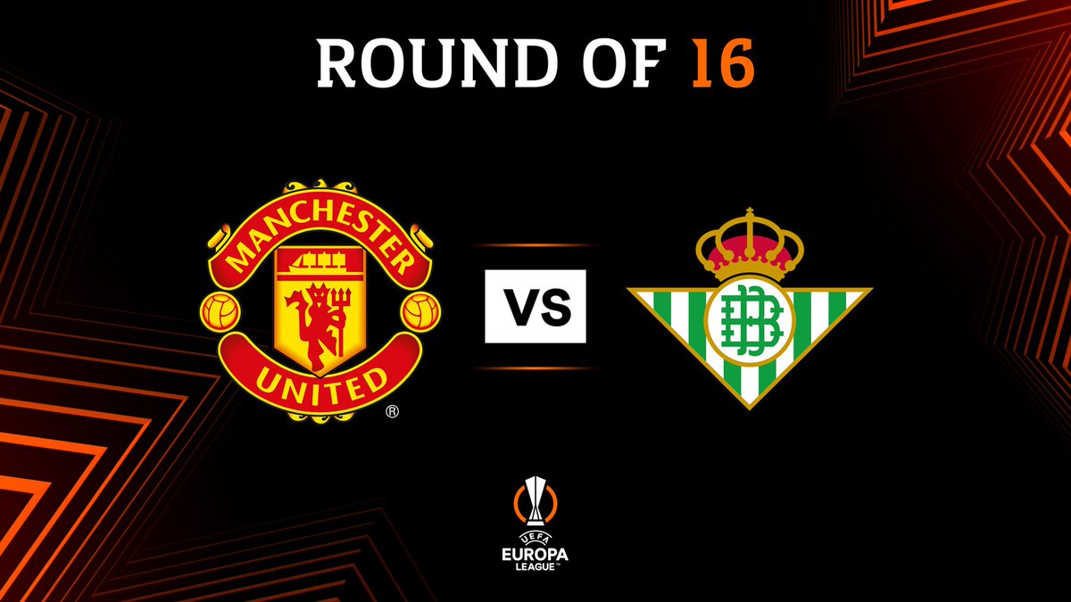 🏴󠁧󠁢󠁥󠁮󠁧󠁿 Manchester United vs Betis 🇪🇸

#UELdraw || #UEL