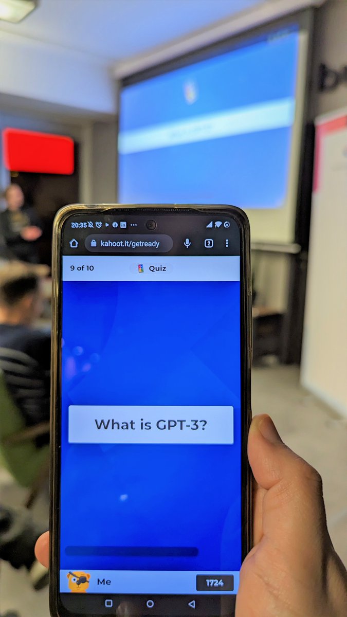 We had one of the first of many AI events happen at our offices yesterday! 🤖
The event "AIme meni" by <a href="/gdgzagreb/">Google Developer Group (GDG) Zagreb</a>  started off with an introduction and then we had some really insightful talks from AI industry experts.💡 #ai #MachineLearning #chatgpt3 #developers