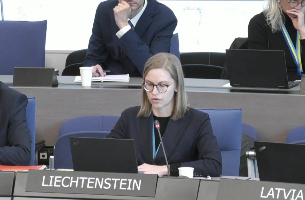 Today marks one year of Russia's brutal war of aggression against #Ukraine. 

In today's extraordinary session of the @CoE CM, 🇱🇮 expressed its solidarity with 🇺🇦, and emphasised the need to ensuring that all perpetrators are held to account, including for the #CrimeOfAggression.