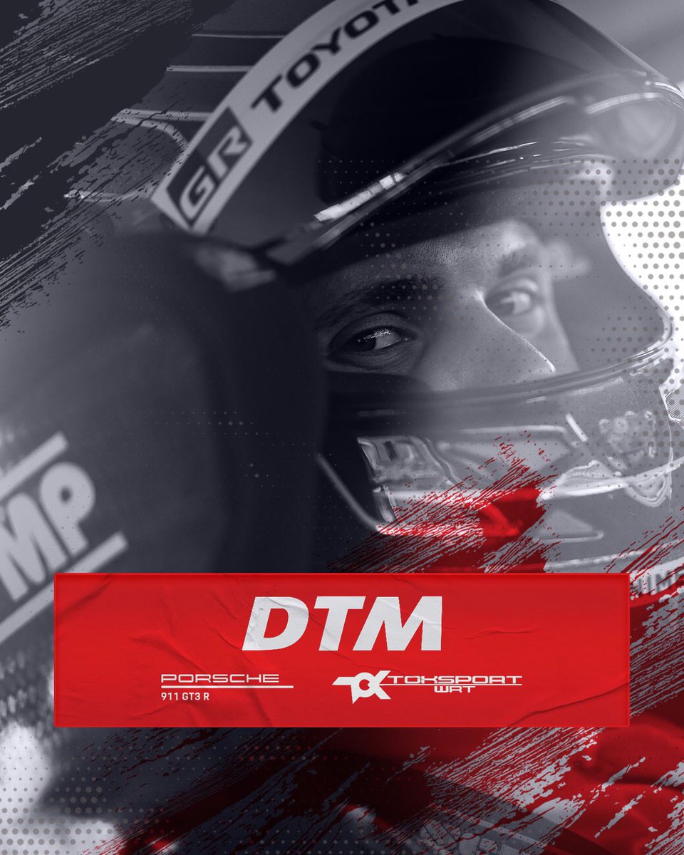 ❌ 𝐃𝐓𝐌 • 𝐏𝐨𝐫𝐬𝐜𝐡𝐞 • 𝐓𝐨𝐤𝐬𝐩𝐨𝐫𝐭 ❌
„I am very happy to be competing in the DTM with Toksport WRT this year. Making it into the DTM has been a dream of mine for years.“

#DTM #Porsche #ToksportWRT #fromvirtualtoreal #RaceRoom #Metalldesign #KWsuspension #DTM2023