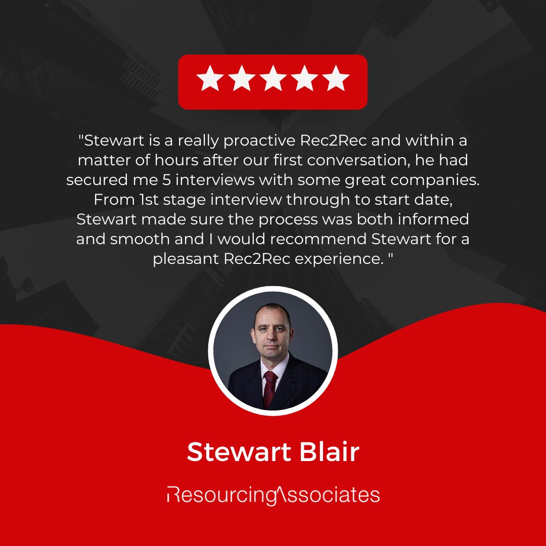 ResourcesAssoc's tweet image. We&apos;re thrilled to have been able to provide a seamless and successful Rec2Rec experience for our candidate! 

Contact us today at:
UK: 0203 983 9300
US: +1 (646) 993 7350

#Testimonial #PositiveFeedback #Recruitment #RecruitmentTestimonial #SuccessStory #ProactiveRecruiting