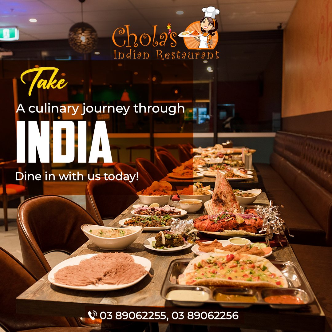 CholasIndian's tweet photo. Take A culinary journey through INDIA
Dine in with us today!😋

#cholasindianrestaurant #fotd #dailyfood #foodie #foodporn #cranbourne #reservation #nonvegetarian #nonvegfood #indianrestaurant #australia #indianfood #indiancuisines https://t.co/nghl8E6dfl