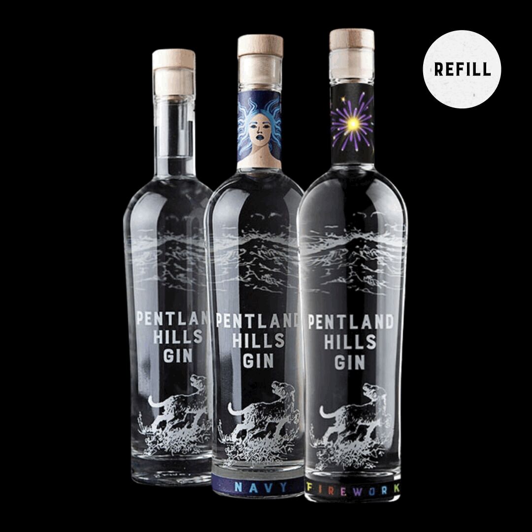 Is your Pentland Hills Gin bottle looking empty? Send it back to us for a refill! bit.ly/3NOacrU

#refillable #refill #ecofriendly #sustainable #refillnotlandfill #refillrevolution #reusable #recyclable #lesswaste #gin #cocktails #drinks #gintonic #ginandtonic
