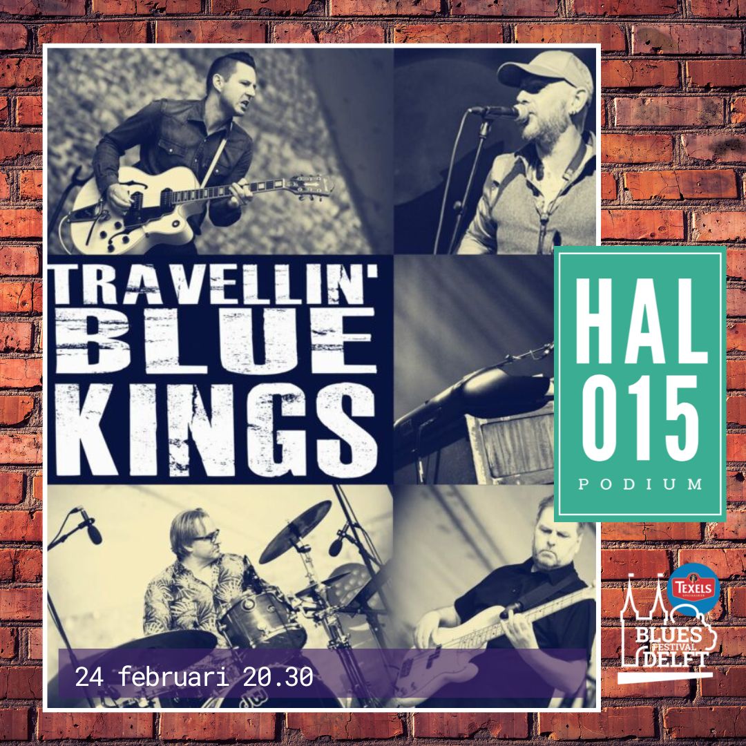 Vanavond 24 feb 20.30 Travellin' Blue Kings. Toegang is gratis Locatie: HAL015 Schieweg 15B, met tribune, zitjes en dansvloer!