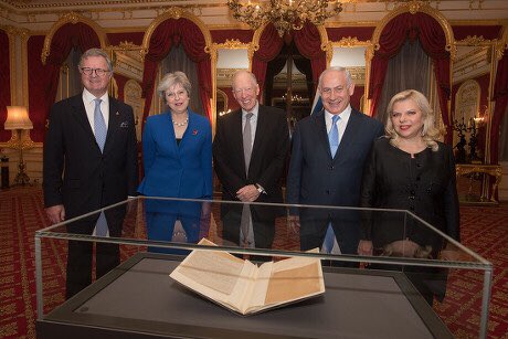 Balfour Declaration Centenary Dinner, 2017 — Featuring Distinguished ...