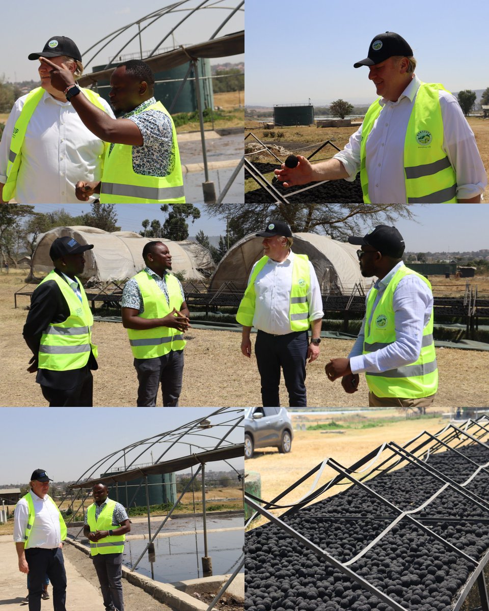 The Chief Executive Officer of @WSUP_Intl  Mr.Ed Mitchell visited @MakaaDotcom  to have an overview of WSUPs support in waste recovery - Pit to Product. We appreciate the great support and look forward to greater engagements.
#GreatPartnerships
#Greenenergy 
#SanitationforAll