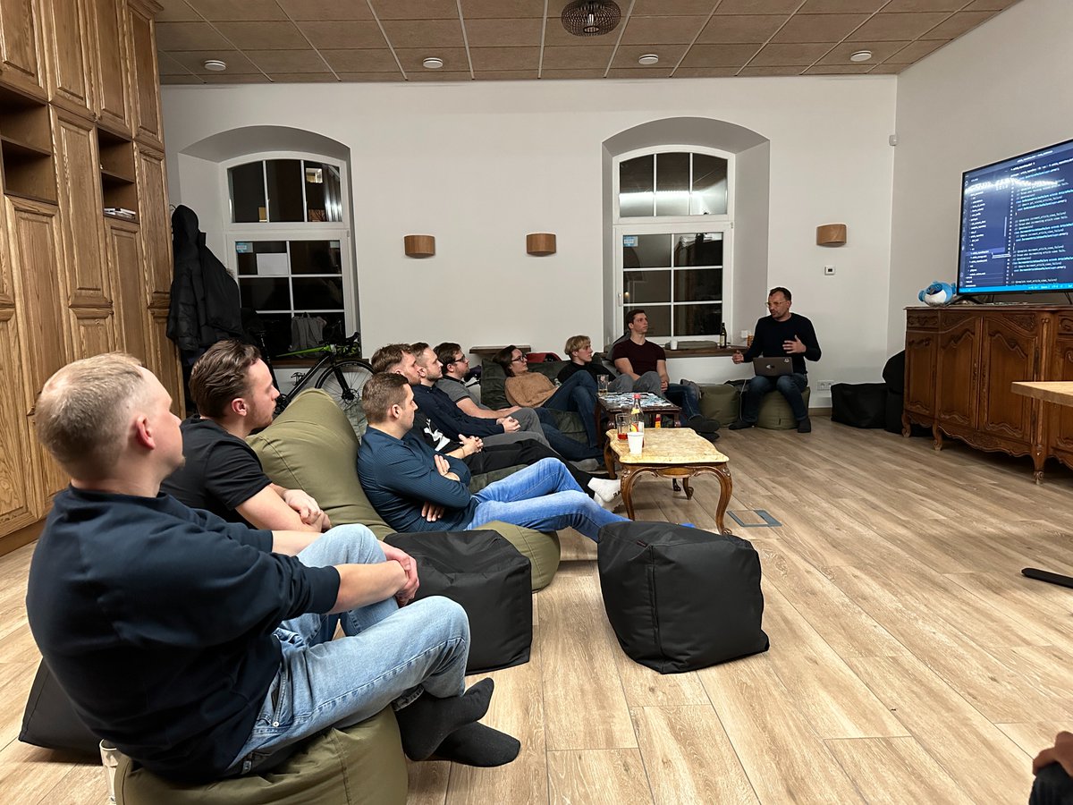 flutterlt's tweet image. Yesterday we had our first in-person #Flutter Vilnius meetup 🎉
And... it went much better than I thought! Approachable and open-minded people enabled insightful discussions, knowledge-sharing sessions or just casual conversations.
See you all at future events!
#FlutterForward