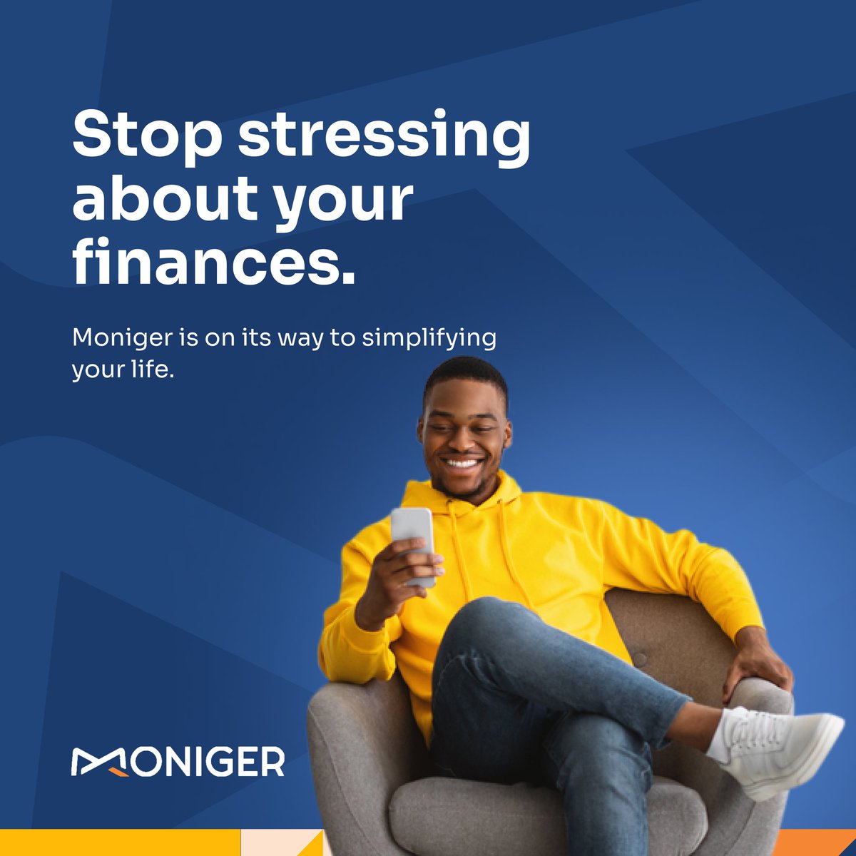 MonigerHQ's tweet photo. Money management has never been this easy. You can now reach your financial goals faster and with less stress. Get ready for Moniger, launching soon! Join our waitlist here - https://t.co/oSNgBJPS2P  

#Moniger #FinancialFreedom #monigerhq #personalfinanceapp #moneymanager https://t.co/tyjgaGYPG4