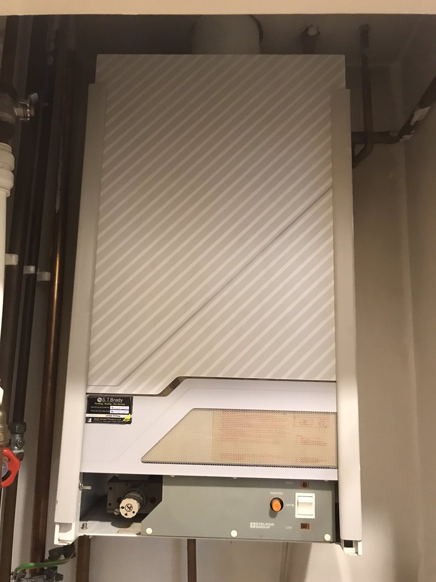 Think this is the last open flue boiler left on my rounds now