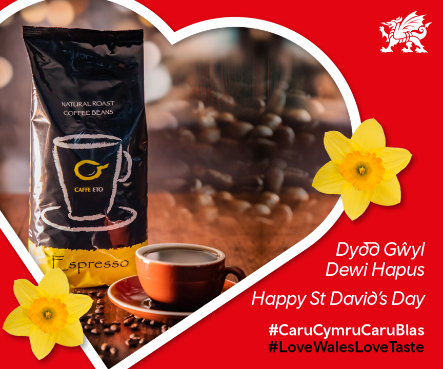 CaffeEto1's tweet photo. Dydd Gwyl Dewi Hapus 🏴󠁧󠁢󠁷󠁬󠁳󠁿 Happy St David's Day

#CaruCymruCaruBlas #LoveWalesLoveTaste https://t.co/WtvQFOvLaI