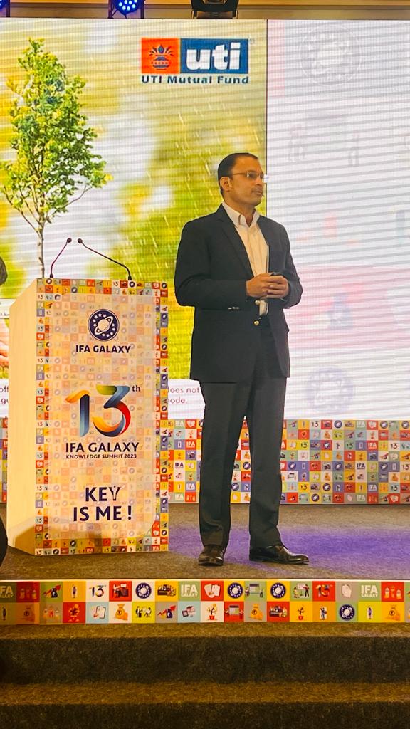 MFDGalaxy's tweet photo. Mr Siddhartha Dash, UTI AMC on "Rise of RevOps as MFD" @utimutualfund #keyisme #IFAGalaxy @invest_mutual https://t.co/Io5b7zEJ5A