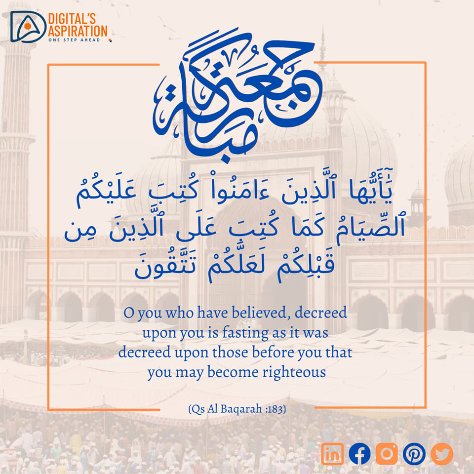 May this Jummah Mubarak bring you happiness and fill your life with Allah's blessings! Ameen.
.
.
.
.
.
.
.
.
.
.
.
#MarketingTips #ExpertAdvice #OnlineSuccess #DigitalsAspiration #MarketingExperts #BusinessSuccess #BusinessGrowth #DigitalMarketing #successfulbusinesses