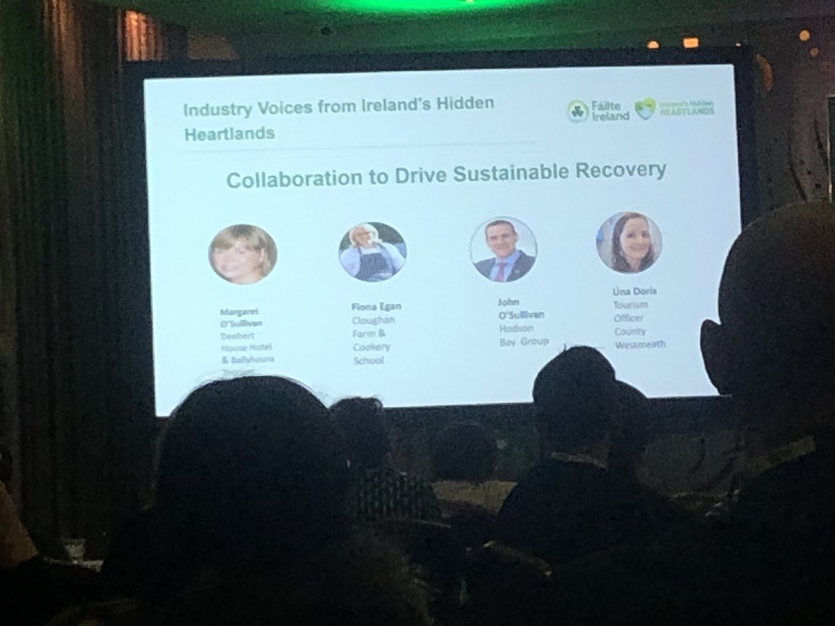 Delighted to hear so many great plans for Ballyhoura at <a href="/Failte_Ireland/">Fáilte Ireland</a> <a href="/HeartlandsIRL/">Ireland's Hidden Heartlands</a> Regional Industry Day and being represented by Margaret of <a href="/DeebertHseHotel/">Deebert House Hotel</a> as one of the industry voices on the discussion panel 💚🙌. #irelandshiddenheartlands