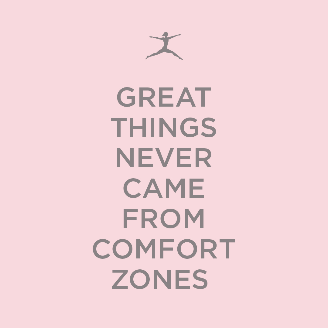 Danskin's tweet photo. Get out of your comfort zone! https://t.co/n1QbJn7DlC