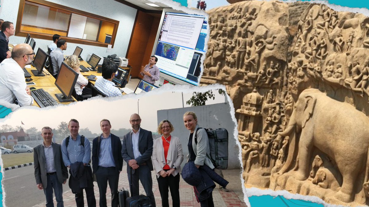 NewtonFund's tweet image. When Met Office visited India the team learnt about #WCSSP partners' work, including a powerful tool for urban flood management &amp;amp; a tsunami early-warning system capable of issuing alerts to the entire Indian basin within 30 mins of an earthquake 

Read👉bit.ly/3lXWXMw