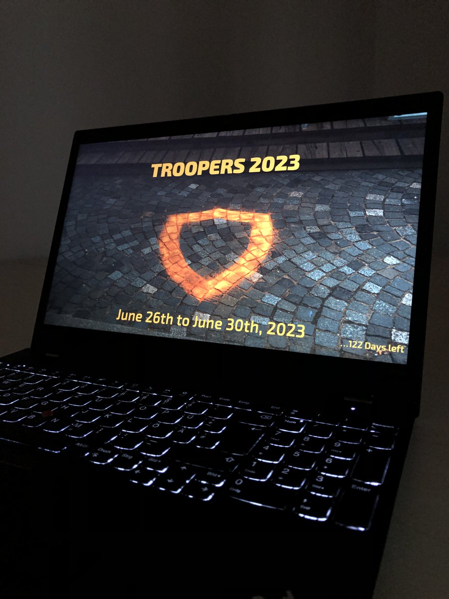 ERNW_ITSec's tweet photo. The #ERNW family gets together to prepare for #TROOPERS23. https://t.co/3UJ4zOwV0S