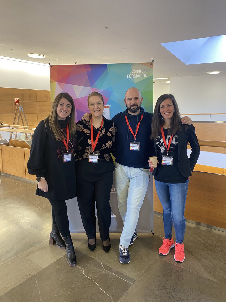 catinagui's tweet photo. Todo listo para disfrutar en  #Exducere2023 con equipazo Albacete @croncero @trichinchilla @CRFPCLM Deseando verte @mpmerinogascon https://t.co/f5jCn0sD98