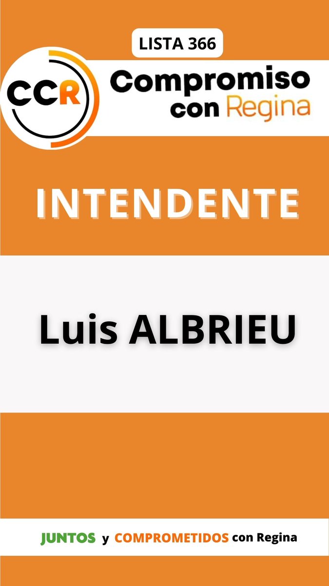 AlbrieuLuis's tweet photo. Lista de candidatos a CONCEJALES y TRIBUNAL DE CUENTAS.
#CompromisoConRegina🧡 https://t.co/KpZfGE0TfM