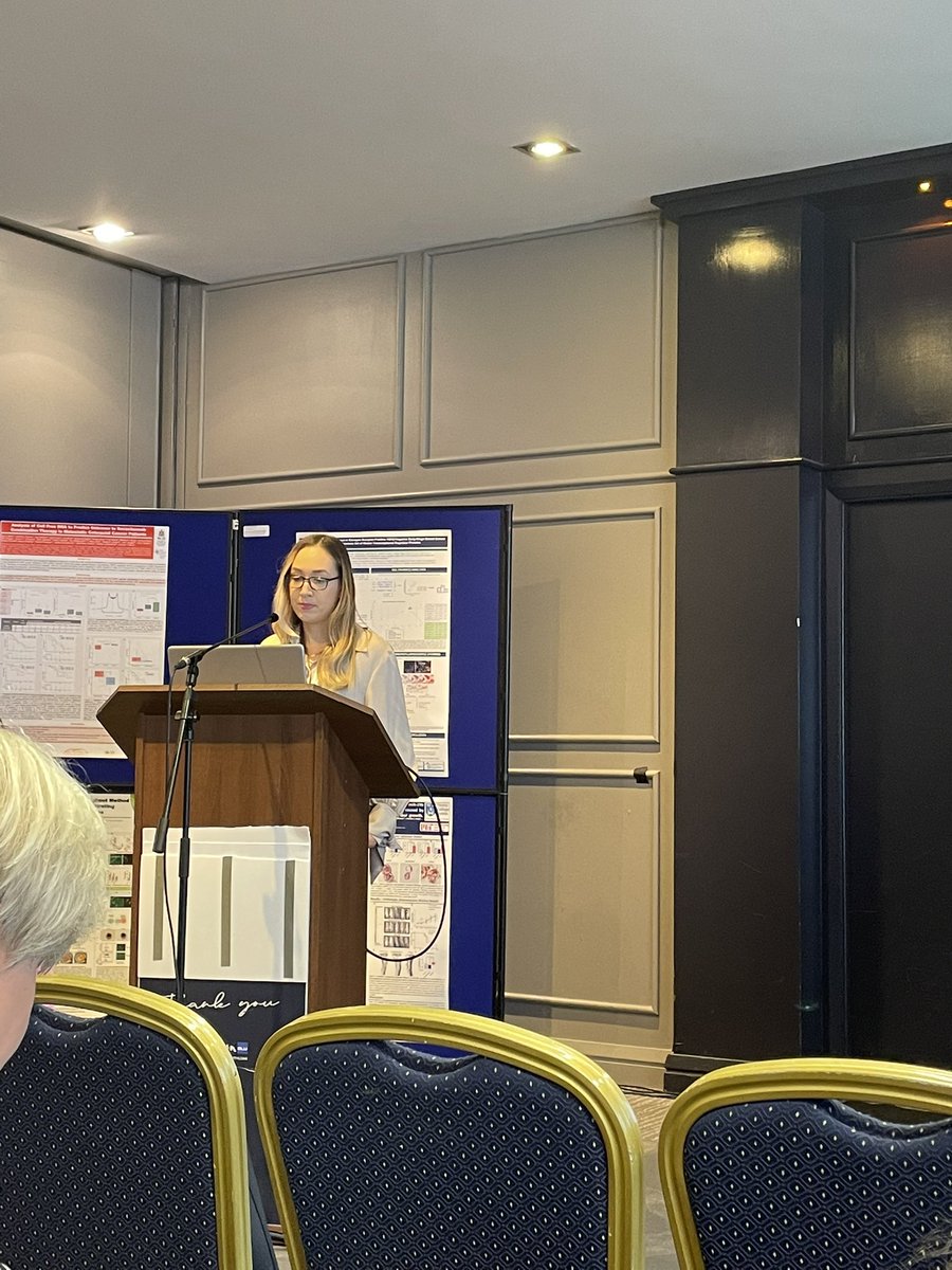 Dr. Sudipto Das (@sudiptodas_rcsi) on Twitter photo Delighted to see <a href="/EllenFinnegan6/">Ellen Finnegan</a> from our lab <a href="/DrgGastro/">EpiGastroDRG</a> presenting ongoing work on DNA methylation in metastatic colorectal cancer <a href="/BreakthroCancer/">Breakthrough Cancer Research</a> session <a href="/News_IACR/">News IACR</a> 2023 funded by <a href="/IrishResearch/">We are now Research Ireland</a> <a href="/RCSIPharmBioMol/">RCSI School of Pharmacy and Biomolecular Sciences</a> <a href="/RCSI_Irl/">RCSI</a> <a href="/IEColonCancer/">Bowel Cancer Ireland</a> Delighted to see <a href="/EllenFinnegan6/">Ellen Finnegan</a> from our lab <a href="/DrgGastro/">EpiGastroDRG</a> presenting ongoing work on DNA methylation in metastatic colorectal cancer <a href="/BreakthroCancer/">Breakthrough Cancer Research</a> session <a href="/News_IACR/">News IACR</a> 2023 funded by <a href="/IrishResearch/">We are now Research Ireland</a> <a href="/RCSIPharmBioMol/">RCSI School of Pharmacy and Biomolecular Sciences</a> <a href="/RCSI_Irl/">RCSI</a> <a href="/IEColonCancer/">Bowel Cancer Ireland</a>
