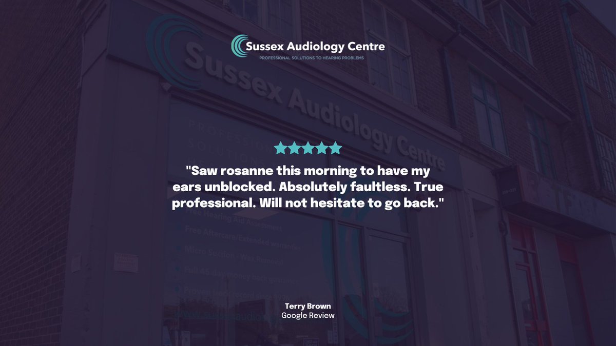 Sussex Audiology Centre (@sussexaudio) on Twitter photo 