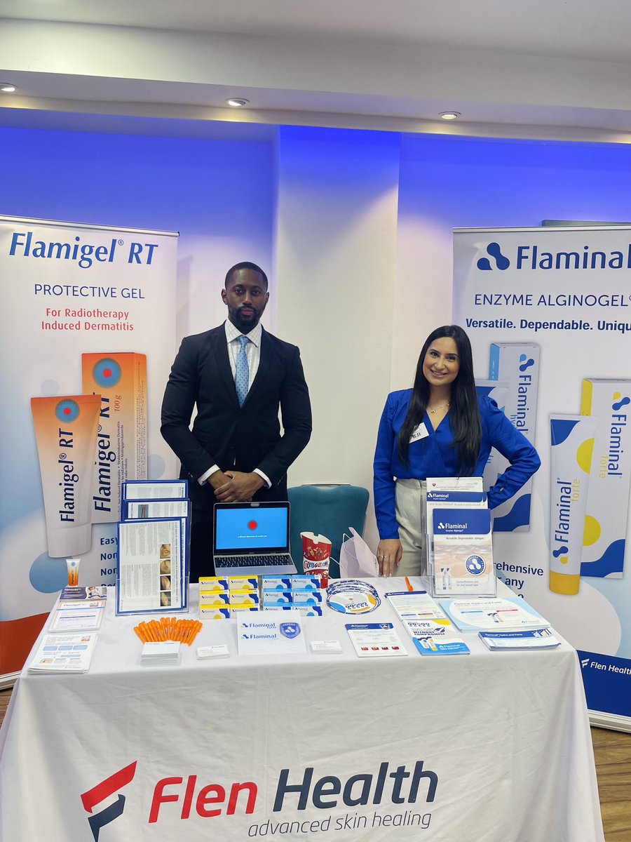 With another fantastic turnout to the 16th National Wound Care Conference, we are excited to discuss all things #Flaminal, #FlamigelRT or what your favourite chocolates are! Please feel free to visit our stand to see how we can help the patients which you treat. #IAmFlenHealth