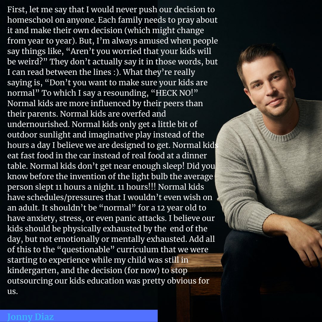 Just some thoughts this morning. PLEASE don’t hear this as judgemental if you decide a different route is what’s best for your kids. The most important thing is to recognize that parents know what’s best for THEIR kids.