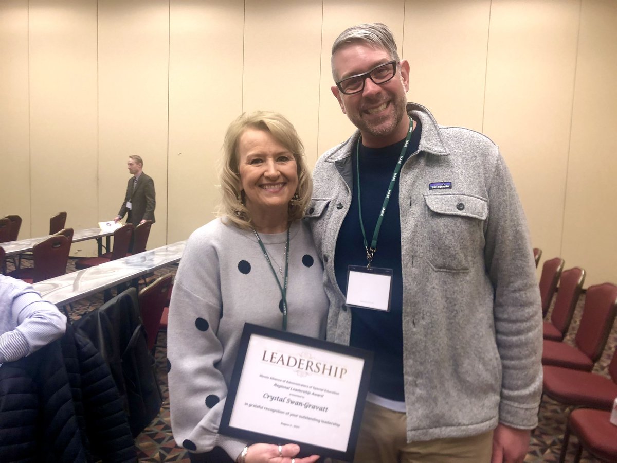 It was a great honor to present <a href="/cswangravatt/">Crystal Swan-Gravatt</a> with the 2023 IAASE Region 2 Leadership award!   Congratulations! 🎉 <a href="/IAASEleads/">IAASE</a>  <a href="/cswangravatt/">Crystal Swan-Gravatt</a>