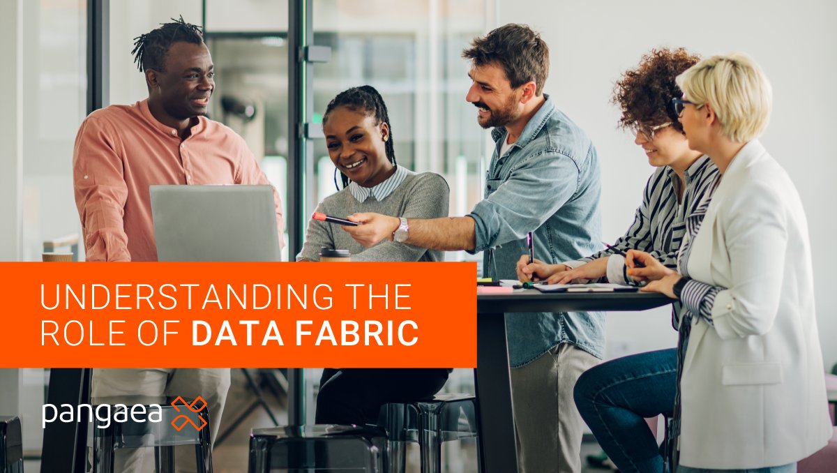 Pangaea_X_'s tweet photo. #DataFabric is a term that describes a #dataarchitecture that allows #data to be shared and integrated across different systems and platforms. It is a way to connect data from other sources to be used together to provide a more comprehensive view of a situation or problem. https://t.co/MkWAVNvHKy