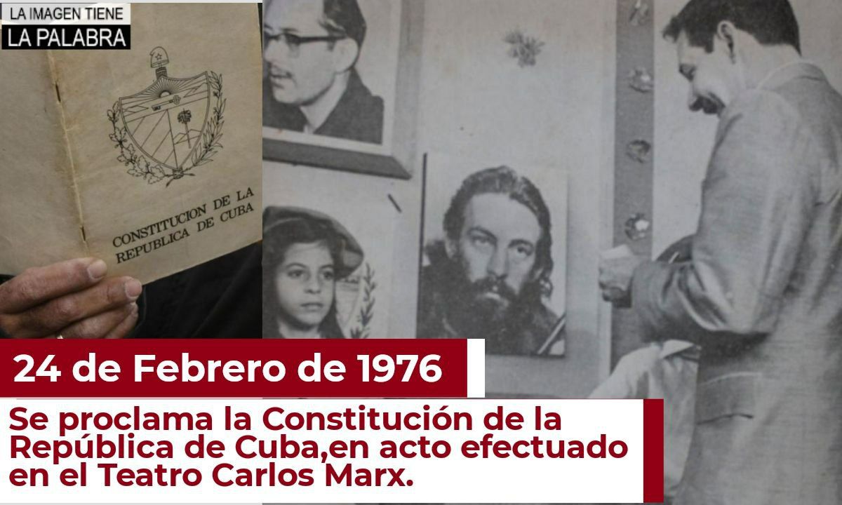 Otro ejemplo de democracia de la REVOLUCIÓN CUBANA a favor del pueblo, una constitución para el pueblo #DCorazon #JuntosPorCadaLatido