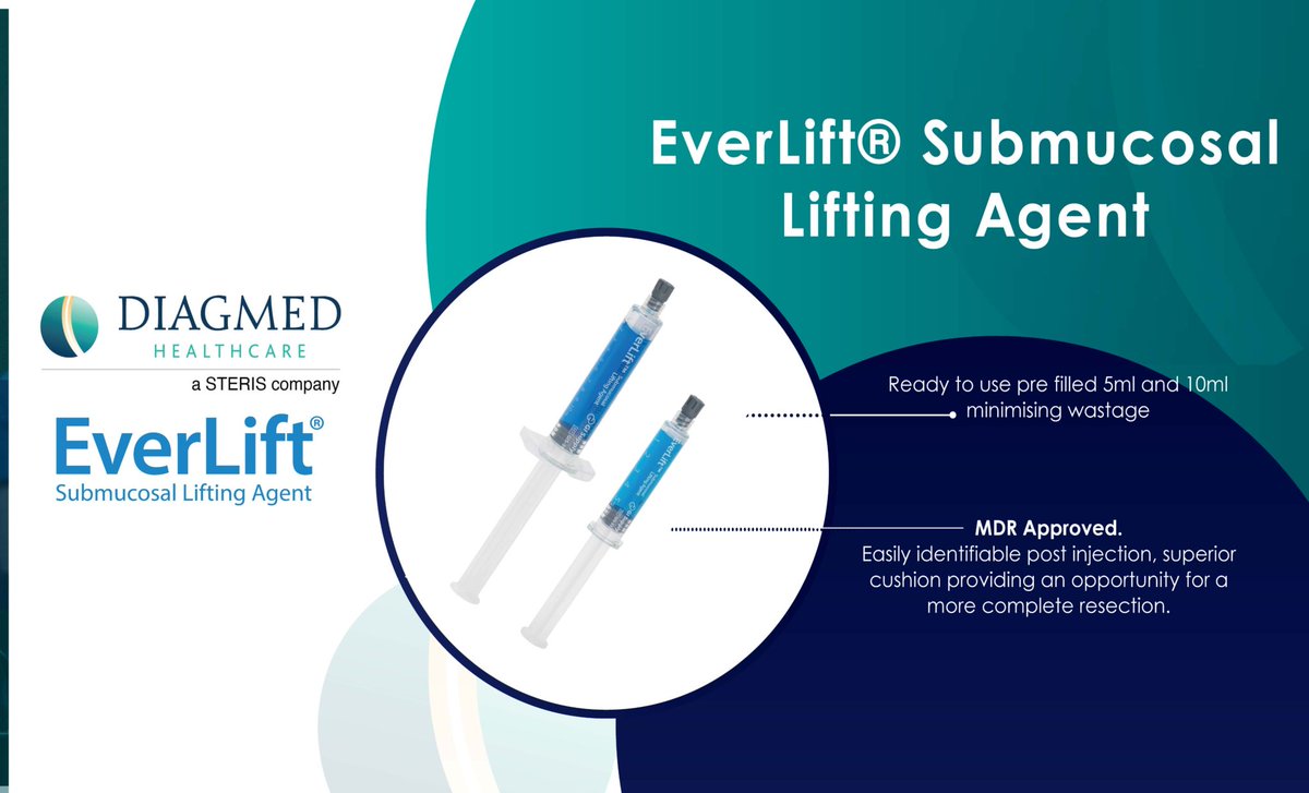 EverLift® Submucosal Lifting Agent offering a darker blue colour to easily identify and locate lesions post injection. Recommending a 23GA needle which easily attaches to the syringe luer lock.

Learn more here: ow.ly/abJ450MU71E